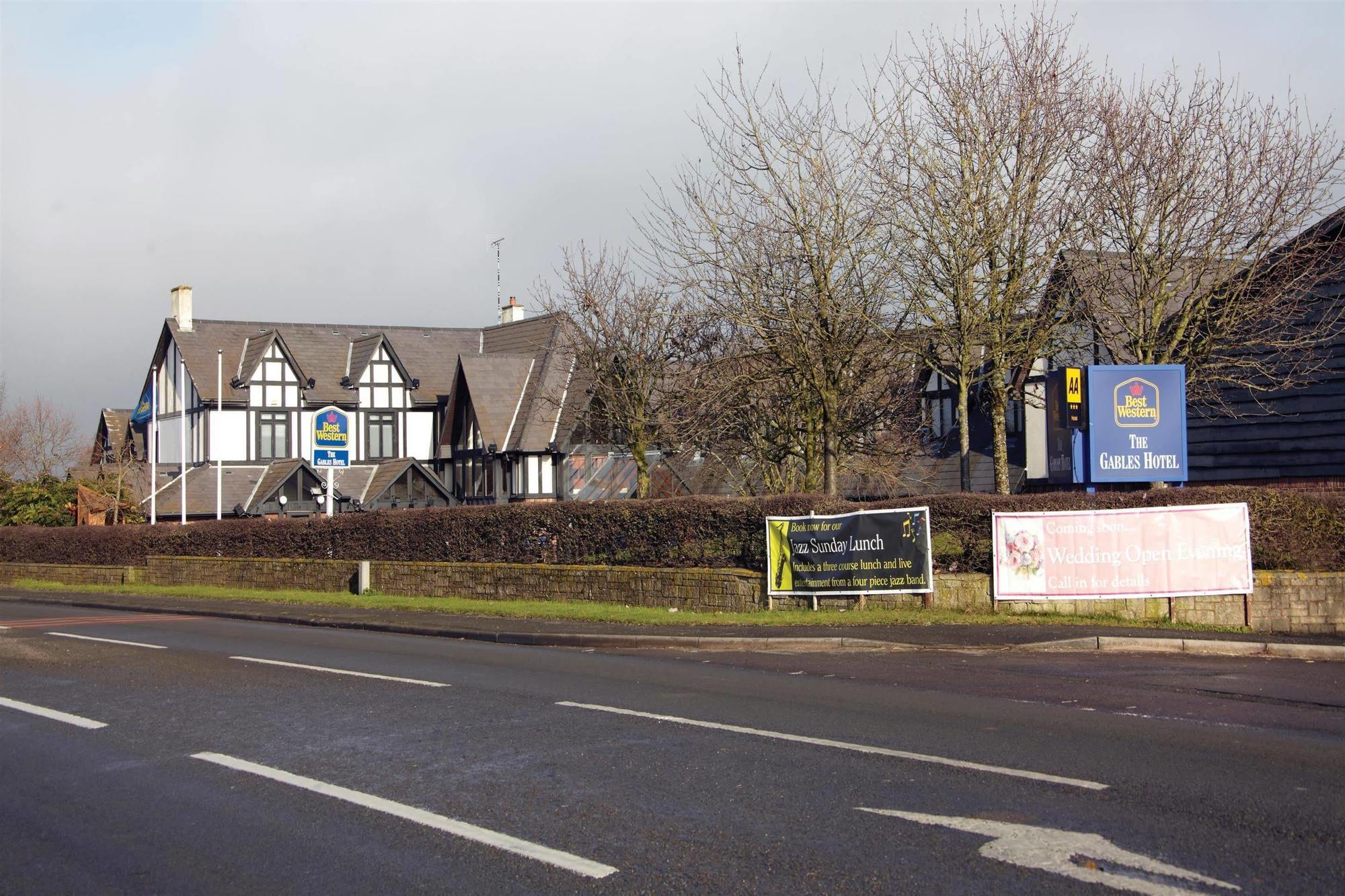 Best Western Gables Hotel Falfield Exterior foto